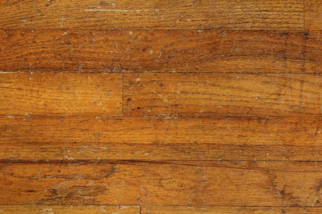 Calling a floor installation expert will help you determine the age of your floor.